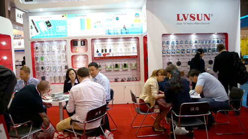LVSUN龍威盛展位吸引眾多客商