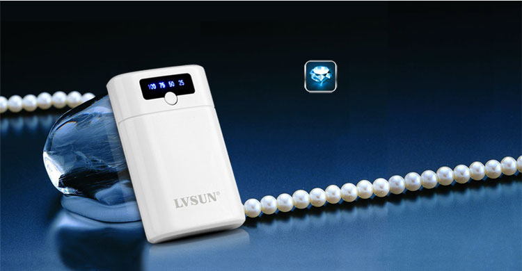 智能寶商務(wù)移動(dòng)電源LS-B8000ABS+PC合金塑膠結(jié)構(gòu)，防火阻燃