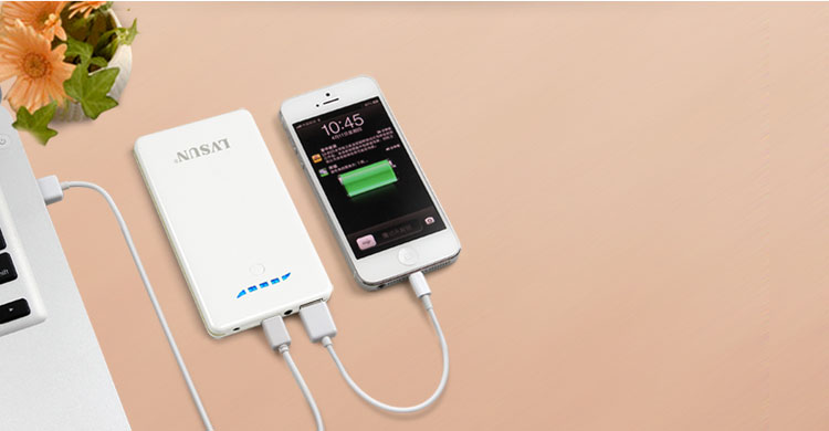 龍威盛POS終端機(jī)移動(dòng)電源LS-B859同步充放電功能
