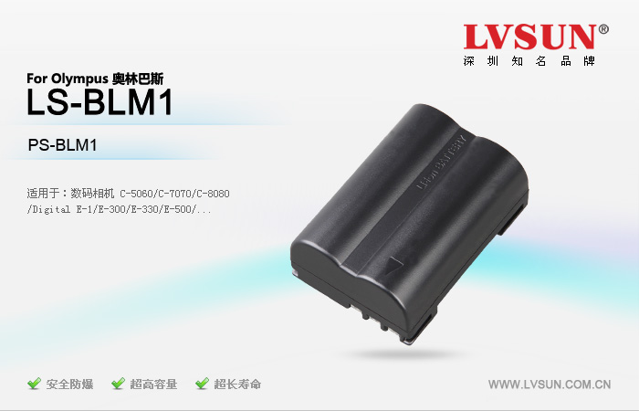 龍威盛數(shù)碼相機電池LS-BLM1適用機型